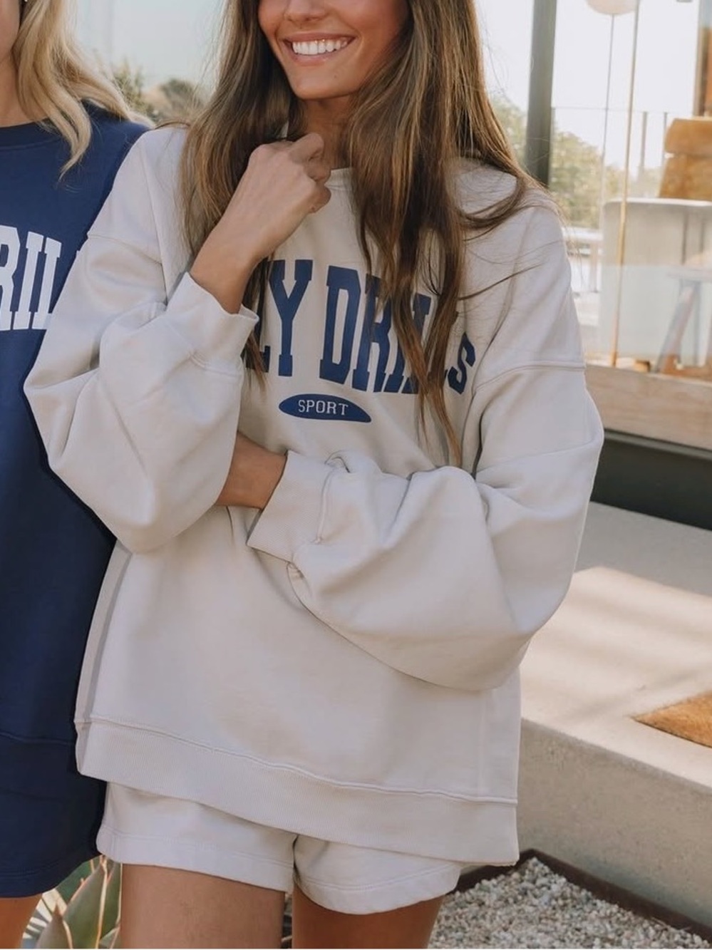 Daily Drills Oversized Sports Crew